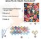 Paint By Numbers Disco Ball Kit for Adults Beginners – 16x20 Inch DIY Acrylic Canvas Painting Set, Easy Modern Wall Art Decor Kit (Unframed)